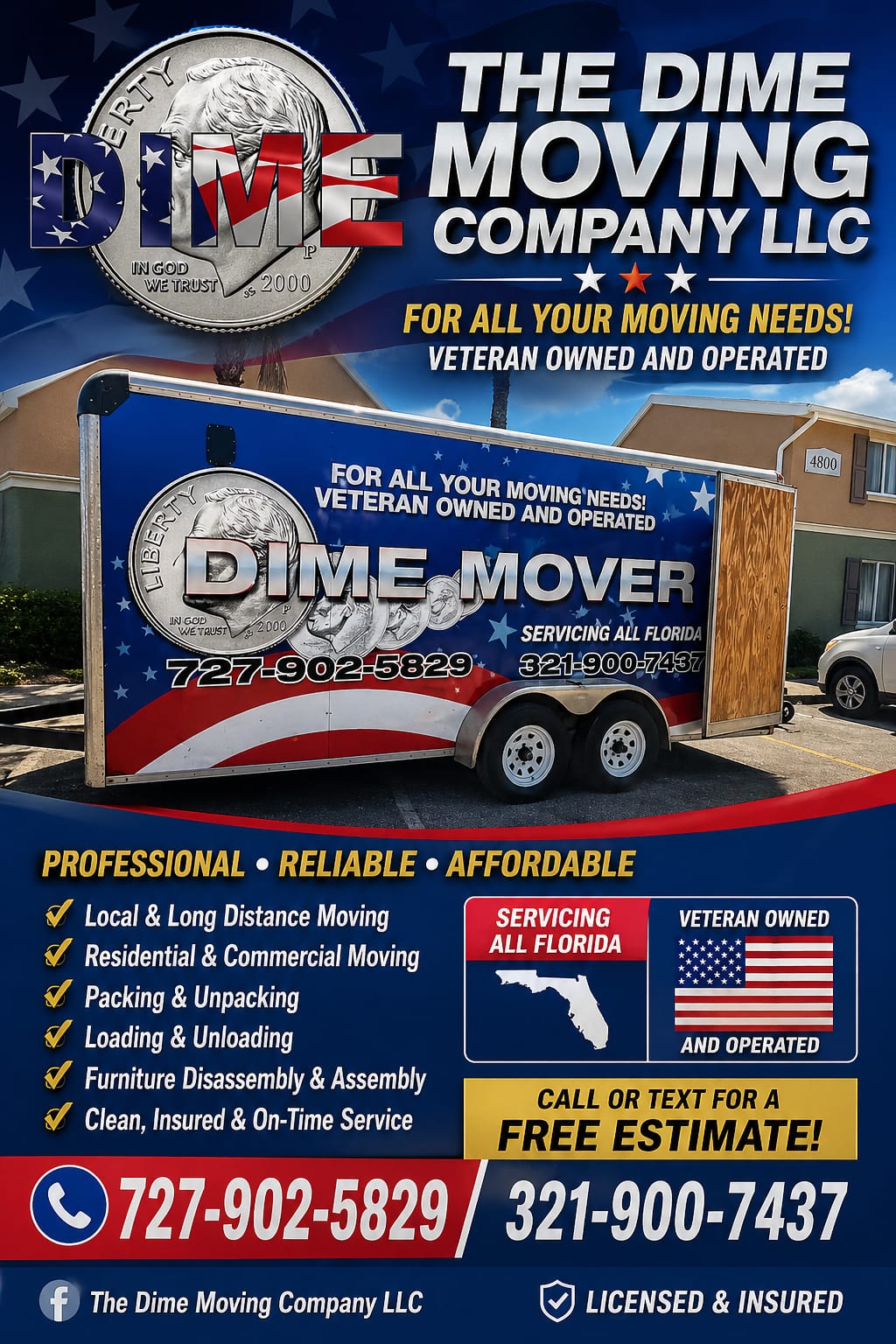 Dime Movers trailer